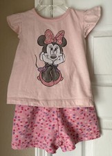 Disney Junior Minnie Mouse Baby Girl Short Set-18 Months-Pink