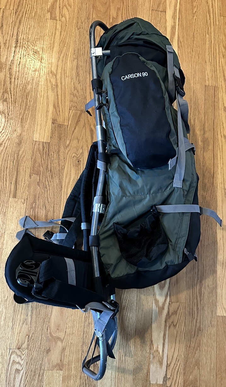 JanSport External Frame Backpack Carson 90 H2O Hiking Backpacking