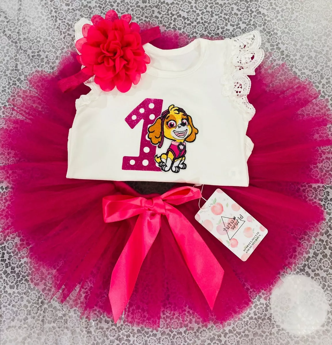 Paw patrol shop first birthday outfit