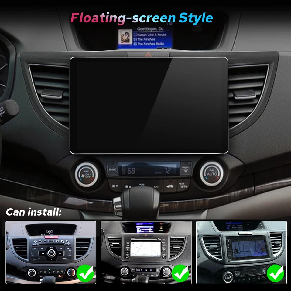 For Honda CR-V 12-16 10.1 Android13 Navigation Upgrade W/ Steering Wheel Control - Image 3 of 4