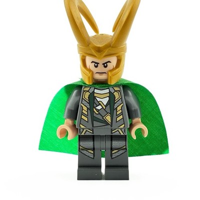 Lego Super Heroes Minifigur Marvel sh0033a Loki Set 10721 Iron Man vs. Loki [