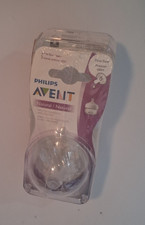 Philips Avent Natural First Flow Nipples - Newborn Preemies - 2-Pack - NEW