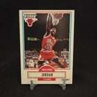 Fleer 1990-91 Michael Jordan #26 Chicago Bulls NBA Basketball Card Clean Vintage