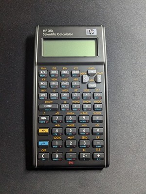 Hewlett-Packard HP 35s RPN Scientific Calculator mit Ledercase