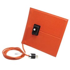 Briskheat Srl06241padjb Heating Blanket, Silicone Rubber, 120V, 360W, 6"W X