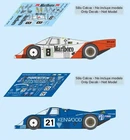 Decals Porsche 956C Le Mans 1983 8 21 1:32 1:43 1:24 1:18 64 87 956 slot decals