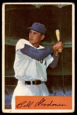 1954 Bowman #82 Billy Goodman Good Red Sox                  ID:213579