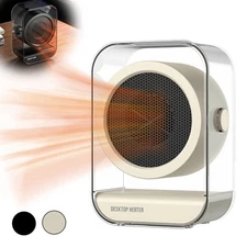 500W Portable Mini Electric Heater Fan Winter Air Warmer Silent Desk Home Office