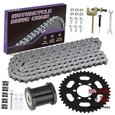 37mm Bore 40 Tooth Sprocket 35 Chain 35 chain 140 links 8 black sprocket 40T