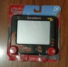 NEW Cars 2 Etch A Sketch Small Mini Size Disney Pixar Art Drawing Ohio Art 2011