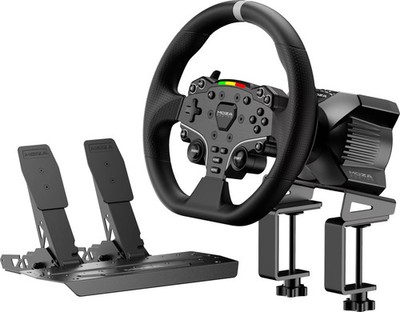 Moza Racing - R3 Direct Drive Sim Racing Bundle with 3.9Nm of force for Windo...