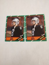 2 Card Lot 1986 Topps Ray Guy #69