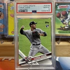 2017 Topps Update Aaron Judge Rookie ASG Throwing PSA 10 #US166