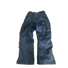 REI Co Op Kids Black Ski Snow Pants Size S 8 Waterproof Insulated