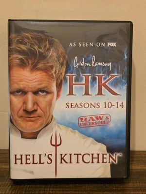Hell's Kitchen: Seasons 10-14 (DVD) Raw and Uncensored - Gordon Ramsay