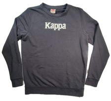 Kappa Pullover Sweater Crew Neck Mens  Large Black