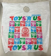 Vintage Toys R Us Retail Shopping Bag