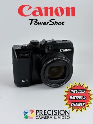 Canon PowerShot G1 X 14.3MP Digital Camera - Black