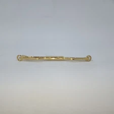 Pre-Owned Collar Bar Clip Goldtone