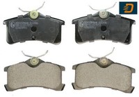 Denckermann B110936 Bremsbelagsatz FüR Scheibenbremse Bremsbelagsatz
