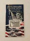 SILVER PATRIOT 1/10 OUNCE INVESTMENT BAR PURE 999FINE STACKERS & PREPPERS 2f