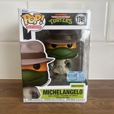Michelangelo 1749 Ltd Edition Supreme Funko Pop  - TMNT -  Slight Damage To Box