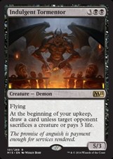 x1 Indulgent Tormentor - Foil R MTG Magic 2015 M/NM, English
