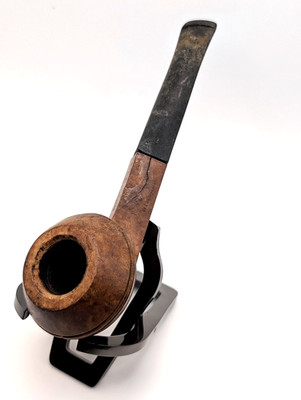 Vintage Royal Windsor England Briar Pipe Square Shank AS-IS Cracked