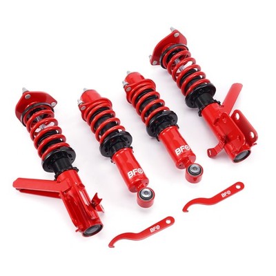 BFO Set of 4 Coilovers Suspension Lowering Kit for Acura RSX 02-06 DC5 Type S