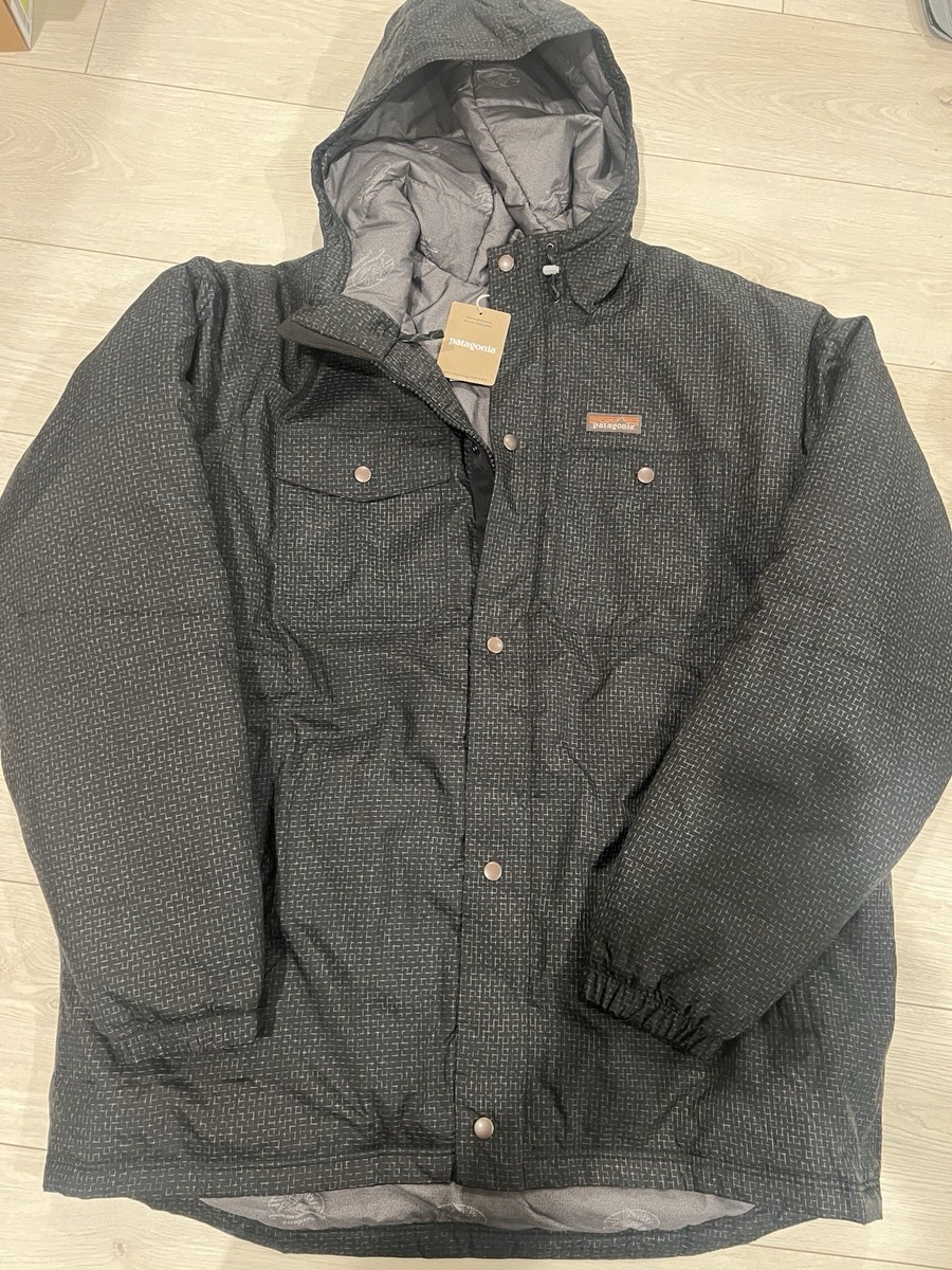 Patagonia Men's Steel Forge Puff Jacket 27430 Black Size: XL MSRP