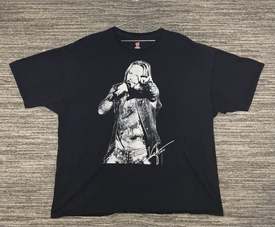 Vince Neil Lead Singer Of Montley Crew Black T Shirt Size 3XL