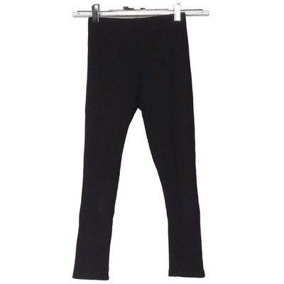 H&M, Leggings, Größe: 140, Schwarz, Baumwolle/Elasthan, Einfarbig #6cy