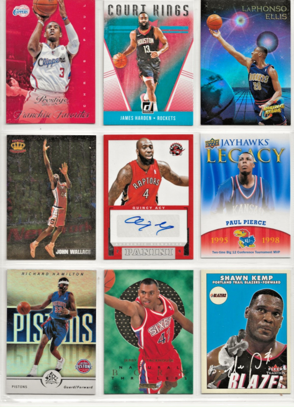 Basketball Lot 125+ Cards - Autos Game Used Numbered SP + Jordan Curry LeBron view 8