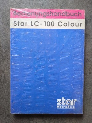 Star Micronics LC-100 Colour * Bedienungshandbuch/Anleitung * neu in Folie