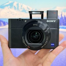 Sony Cyber-shot RX100 V M5 20.1 MP Digital Camera w/ Flip Screen Viewfinder