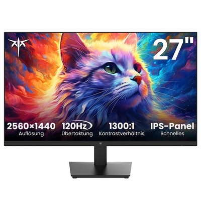 KTC H27T27 27-Zoll Gaming Monitor 2560x1440 Office Monitore 120Hz QHD Gaming PC