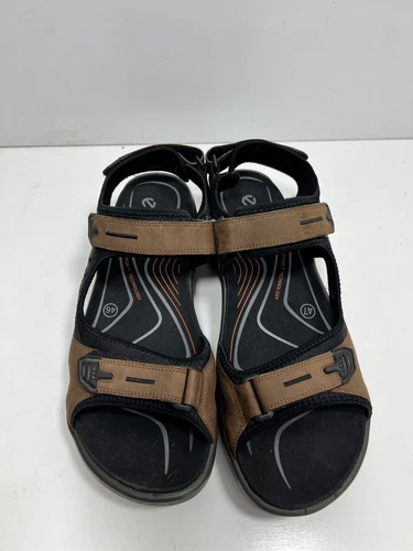 Ecco Yucatán Sandali Receptor Uomo Scarpe Diverse Misure Destra 46 Sinistro 47 Marrone