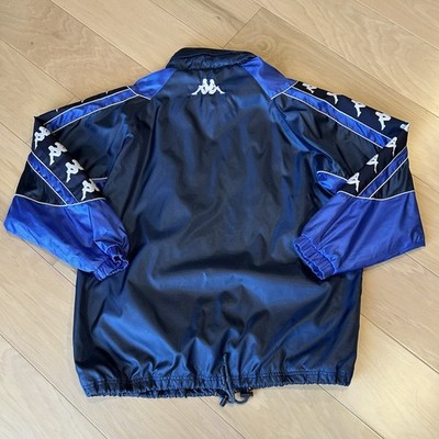 Vintage 1999-2000 Kappa Italia Italy Gara Jacket Hooded Long