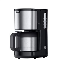 Braun PurShine KF 1505 BK Kaffeemaschine (13 Tassen) Schwarz/Edelstahl