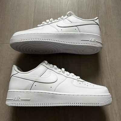 #ad Nike Air Force 1 #x27;07 Low Triple White CW2288 111 Size 10.5 Men $80.75
