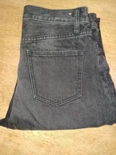 Current/Elliott Women's Jeans Studded  Black Wash Size29 100% Cotton