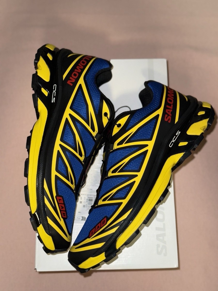 DS Men's Size 13: Salomon XT-6 “JJJJound Nautical Blue Lemon