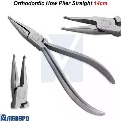 Orthodontic How Plier Straight Dental Archwire Bending Holding Adjusting Pliers