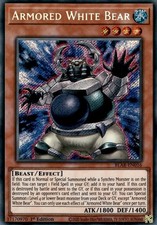 Armored White Bear - BLAR-EN016 - NM/VLP - Secret Rare - 1st ed - Yugioh