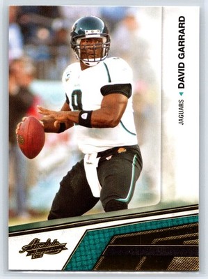 2010 Panini Absolute Memorabilia David Garrard Jacksonville Jaguars #45