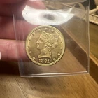1881 $10 Liberty Head Gold Coin, Excellent Condition