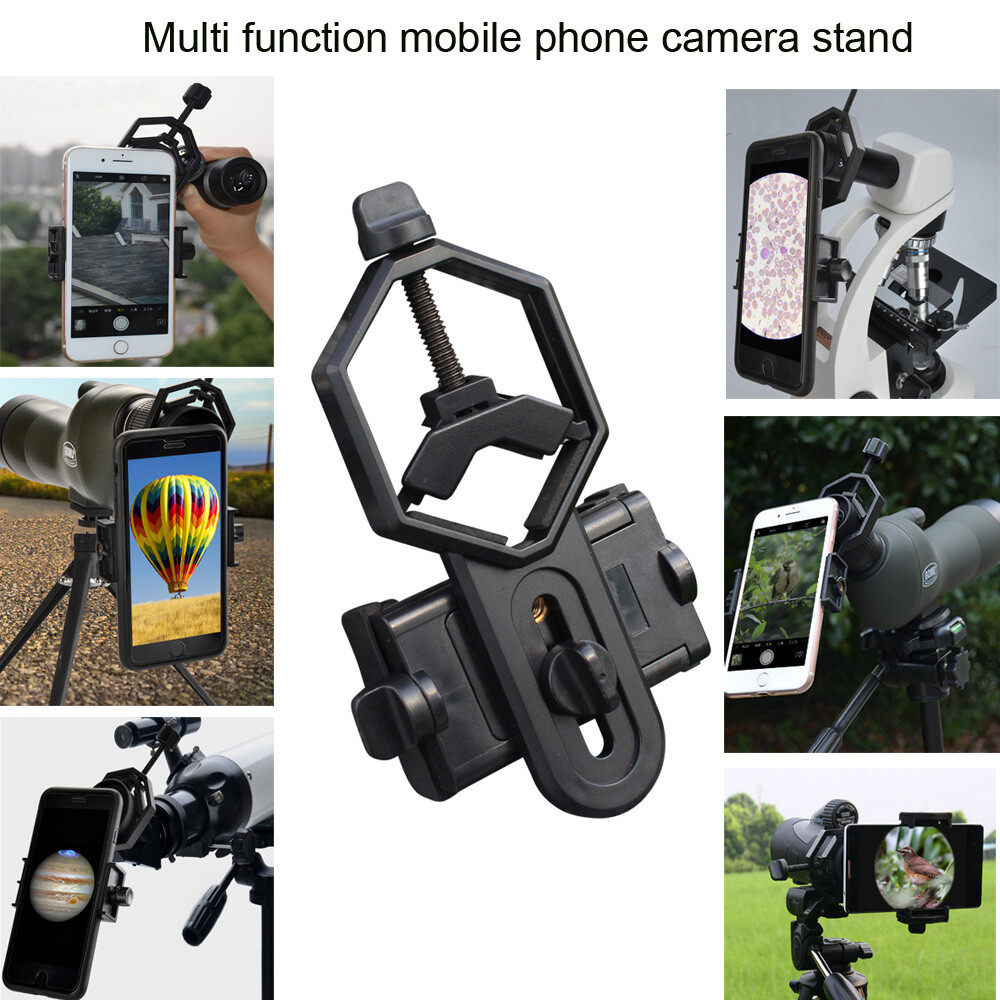 Universal Cell Phone Adapter Clip Mount Binocular Monocular Spotting Scope