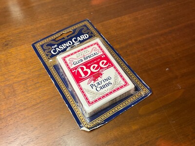 Casino Quality Club Special Bee Playing Cards Cambric Finish No 92