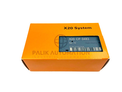 B&R Automation  X20CP0483 X20 CP 0483 F0 Programmable Logic Controller NEW