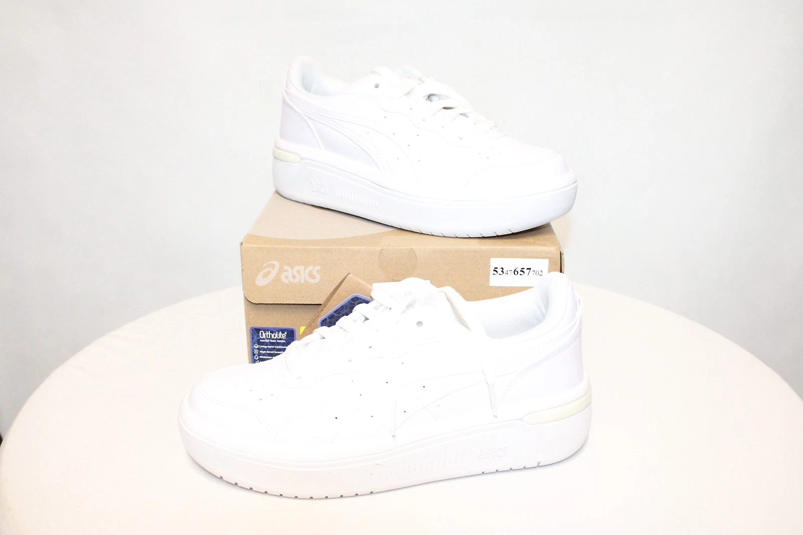 Sneakers unisex Asics Japan S St bianche EU taglia 39 nuove fattura IVA